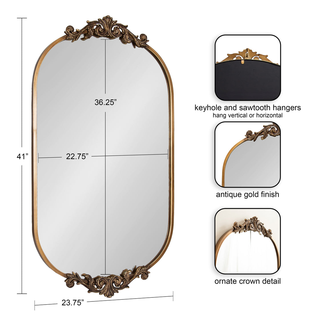 Arendahl Capsule Wall Mirror