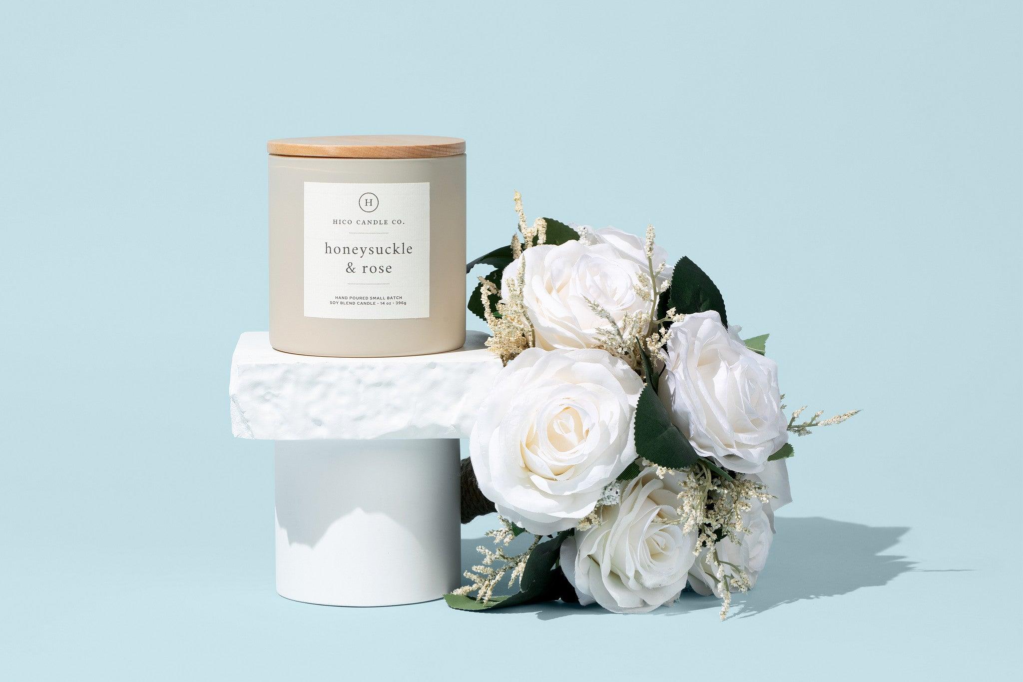 Honeysuckle &amp; Rose - 14oz. Candle