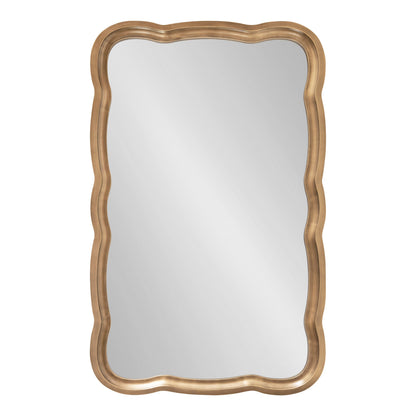 Hatherleigh Scallop Wood Wall Mirror