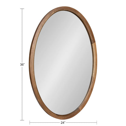 Hogan Oval Framed Mirror