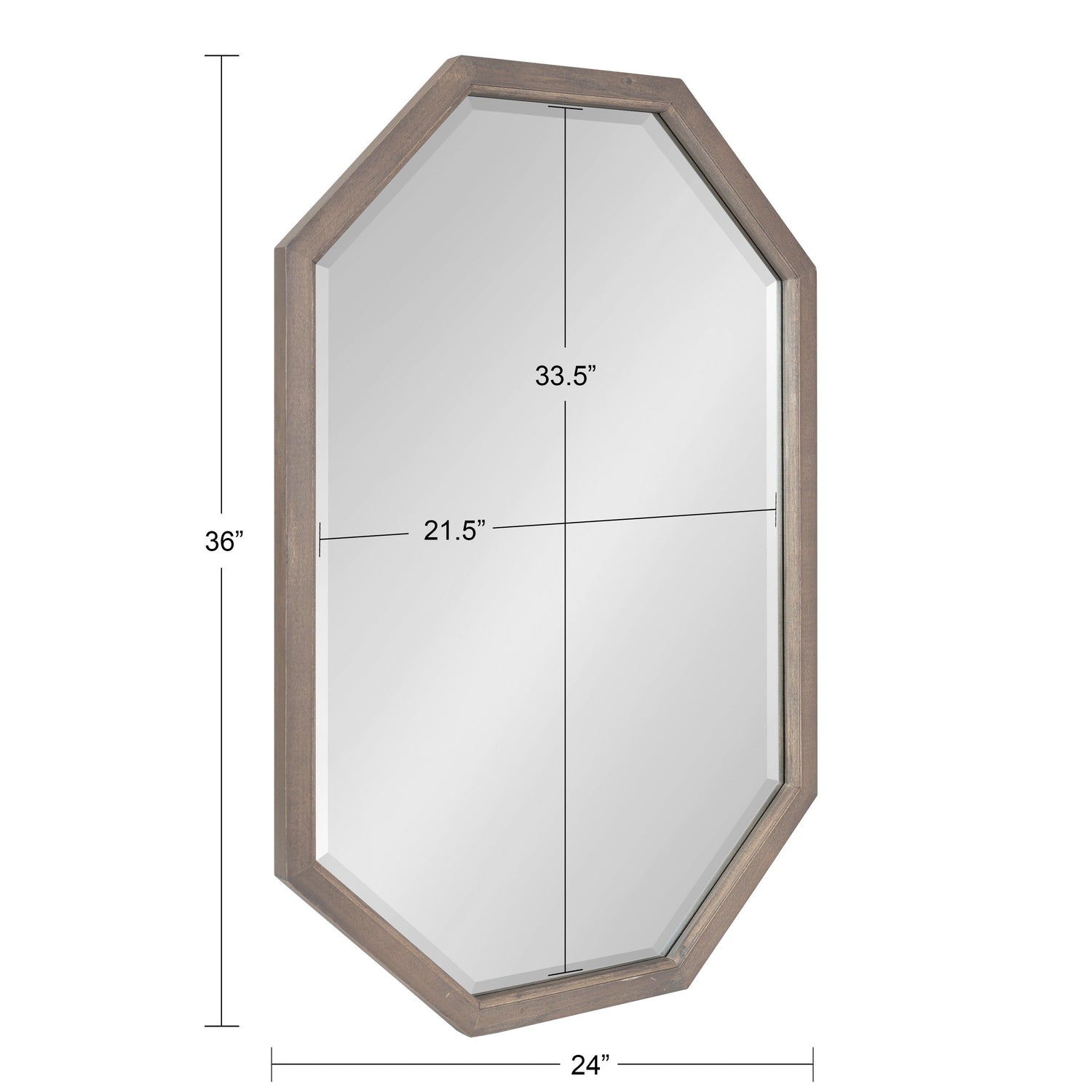 Hogan Framed Octagon Wall Mirror