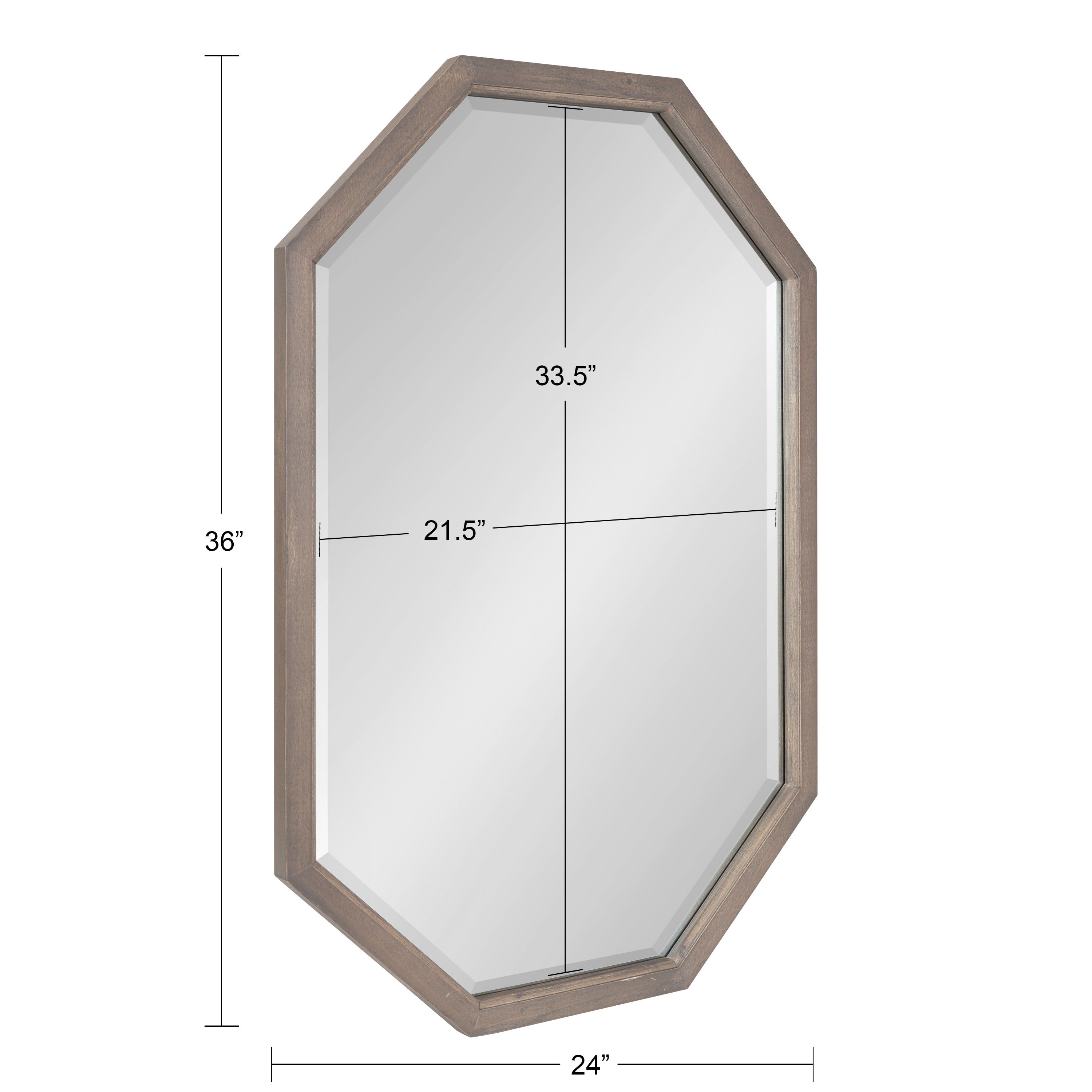 Hogan Framed Octagon Wall Mirror