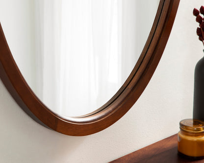 Hogan Oval Framed Mirror