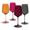 Reserve Nouveau Crystal Wine Glasses in Sunset - Set of 4