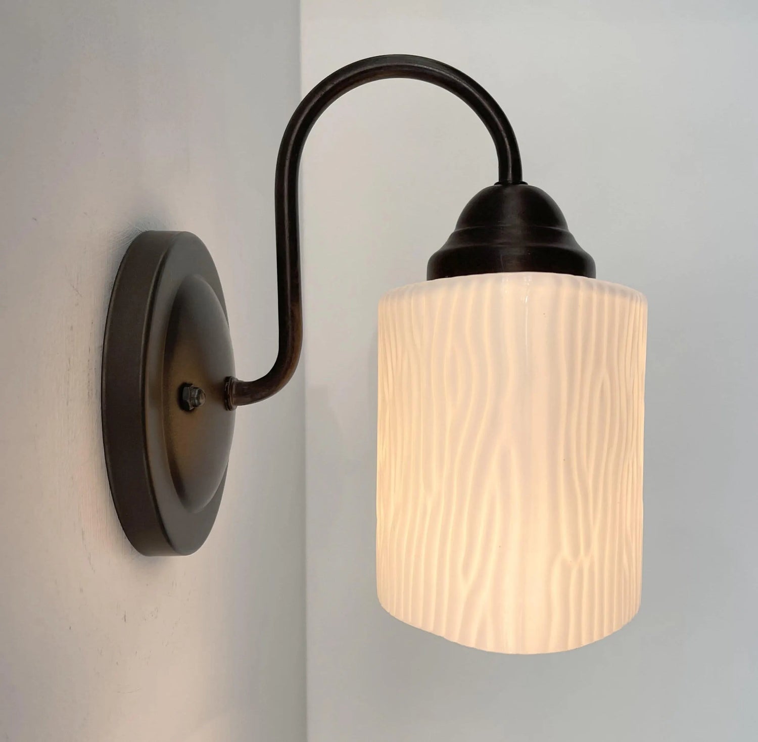 Modern Textured Dome SCONCE Wall Light