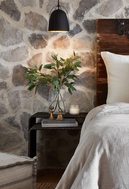 31" Faux Eucalyptus Leaf Stem