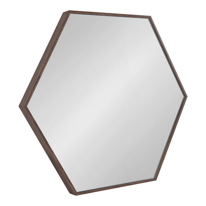 Rhodes Framed Hexagon Wall Mirror
