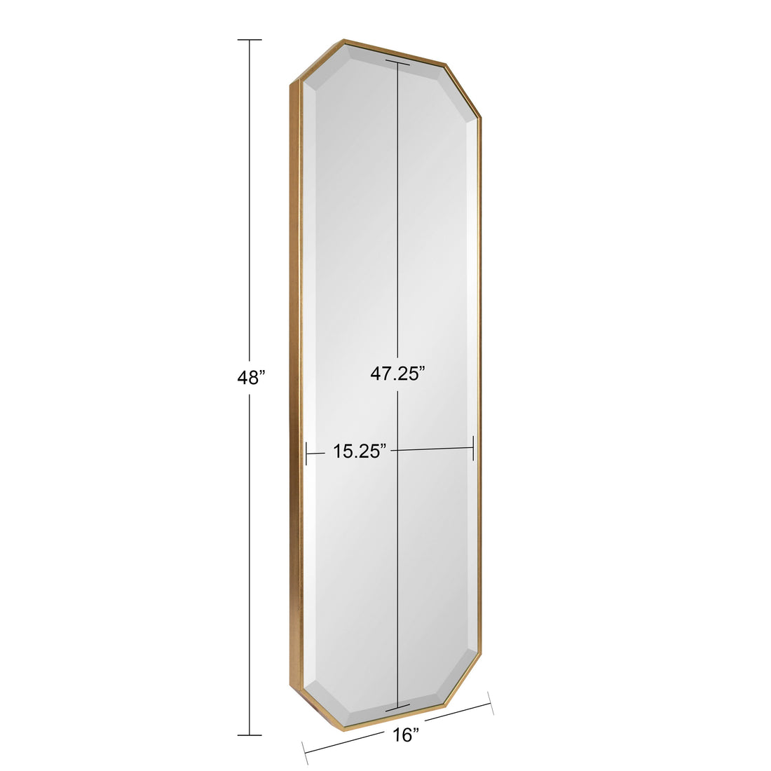 Rhodes Octagon Framed Wall Mirror