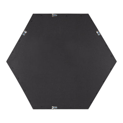 Rhodes Framed Hexagon Wall Mirror