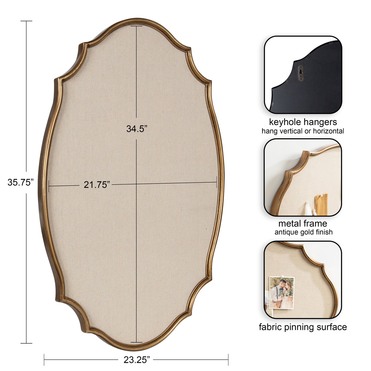 Leanna Framed Pinboard