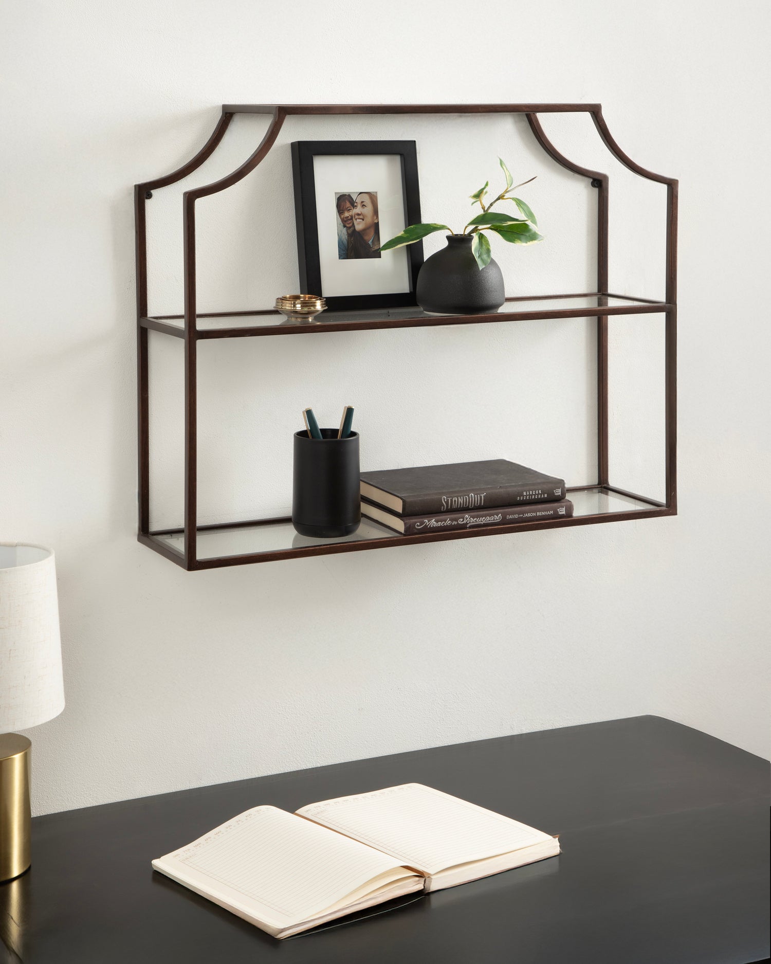 Ciel Tiered Wall Shelf