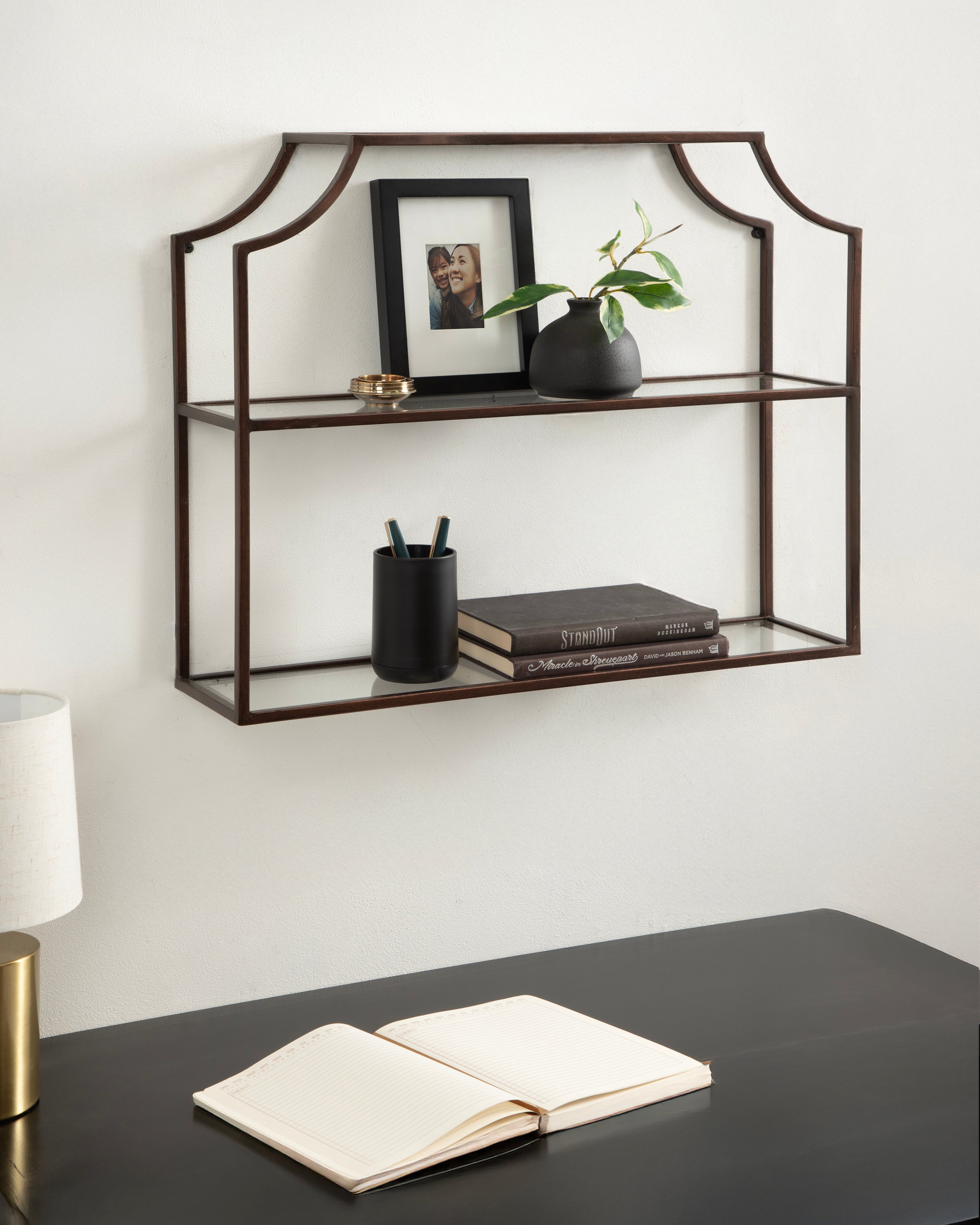 Ciel Tiered Wall Shelf