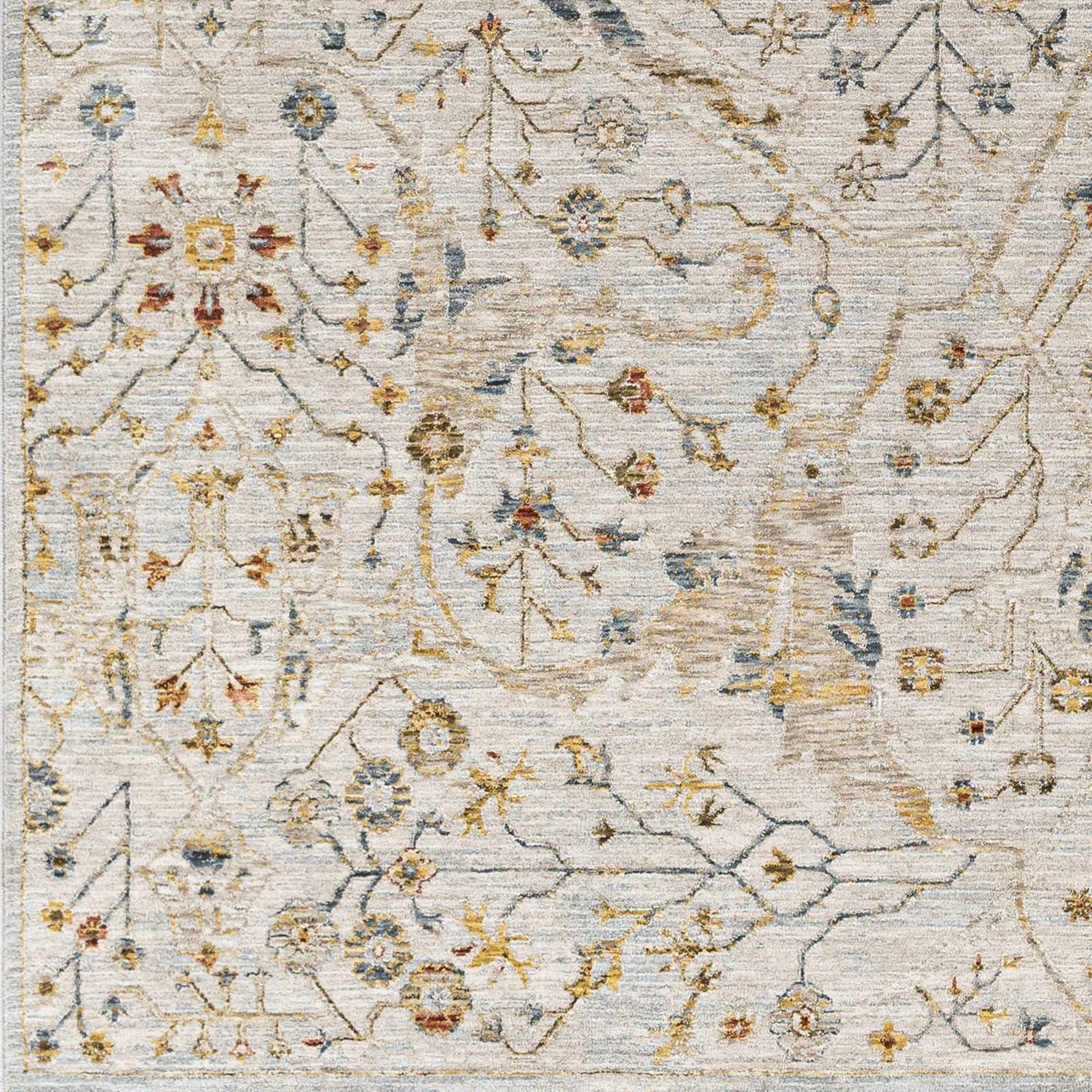 Kabungahan Oushak Style Floral Rug