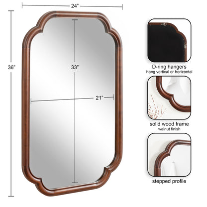 Glenby Scallop Wall Mirror