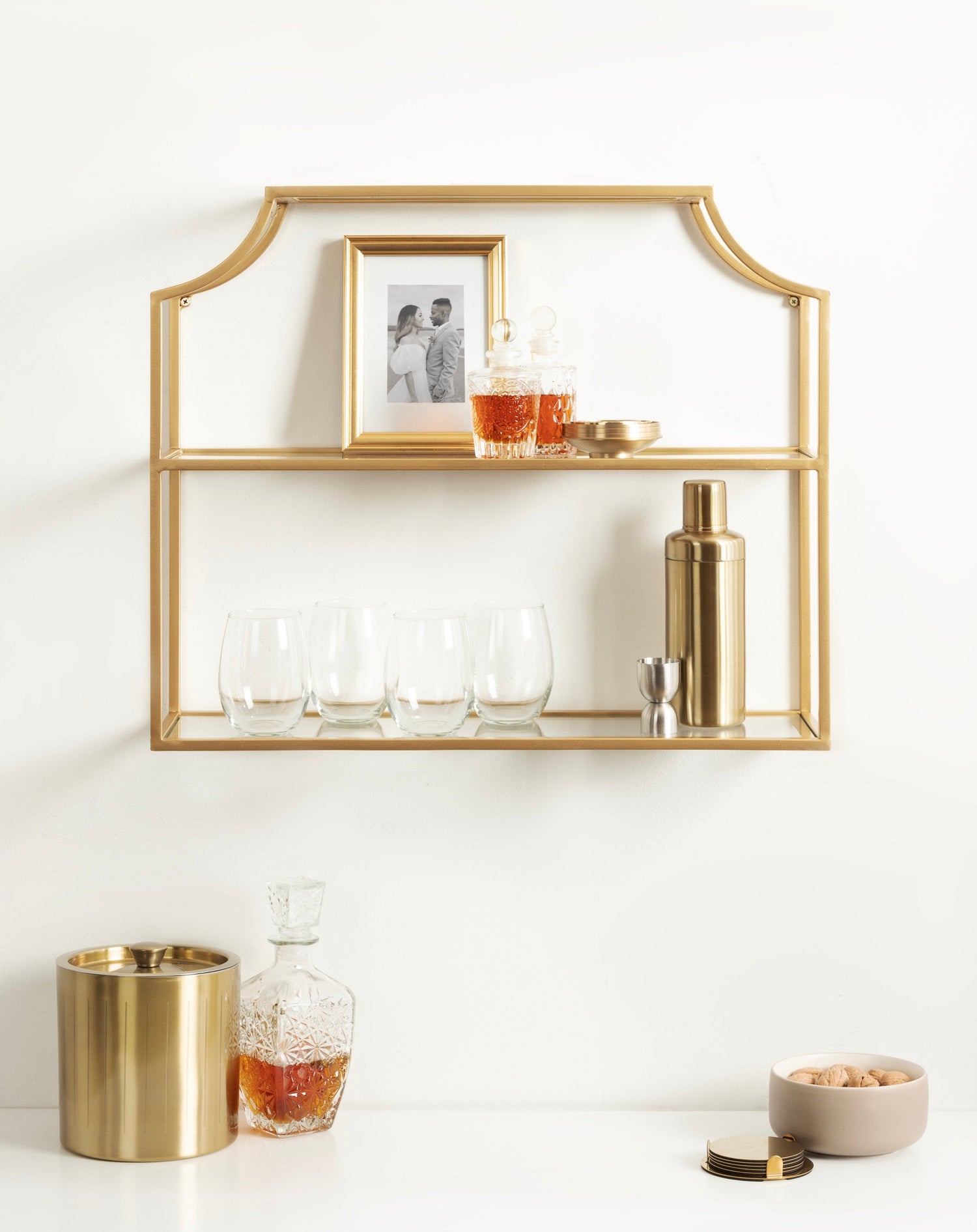 Ciel Tiered Wall Shelf