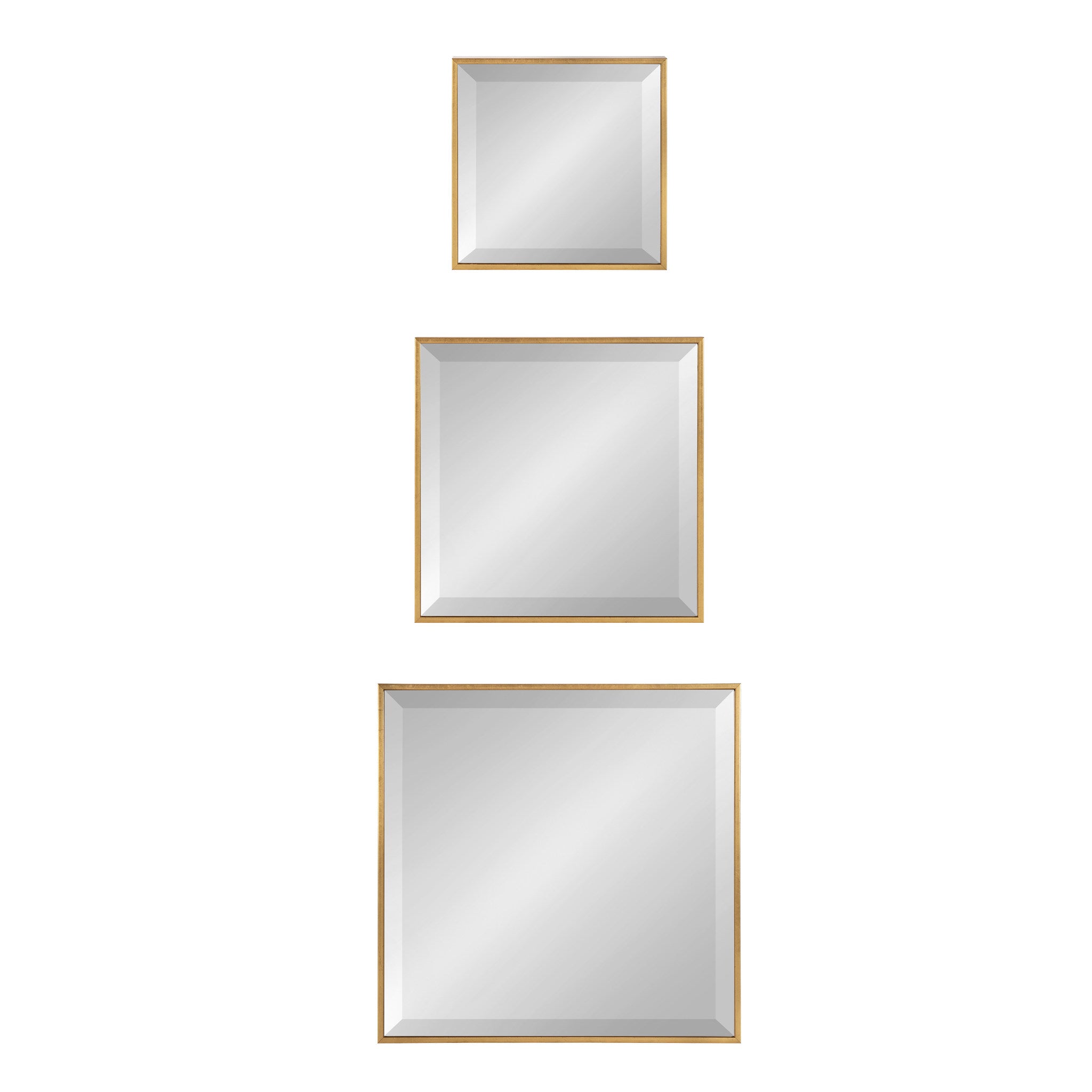 Rhodes Modern Square Mirror Set