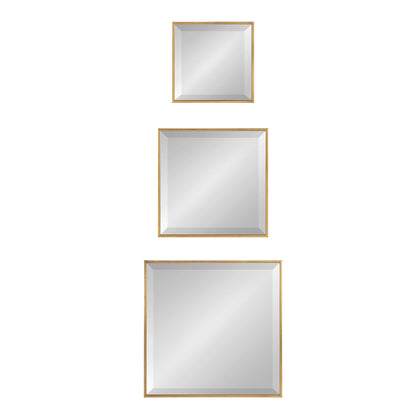 Rhodes Modern Square Mirror Set