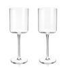 Laurel Crystal White Wine Glasses