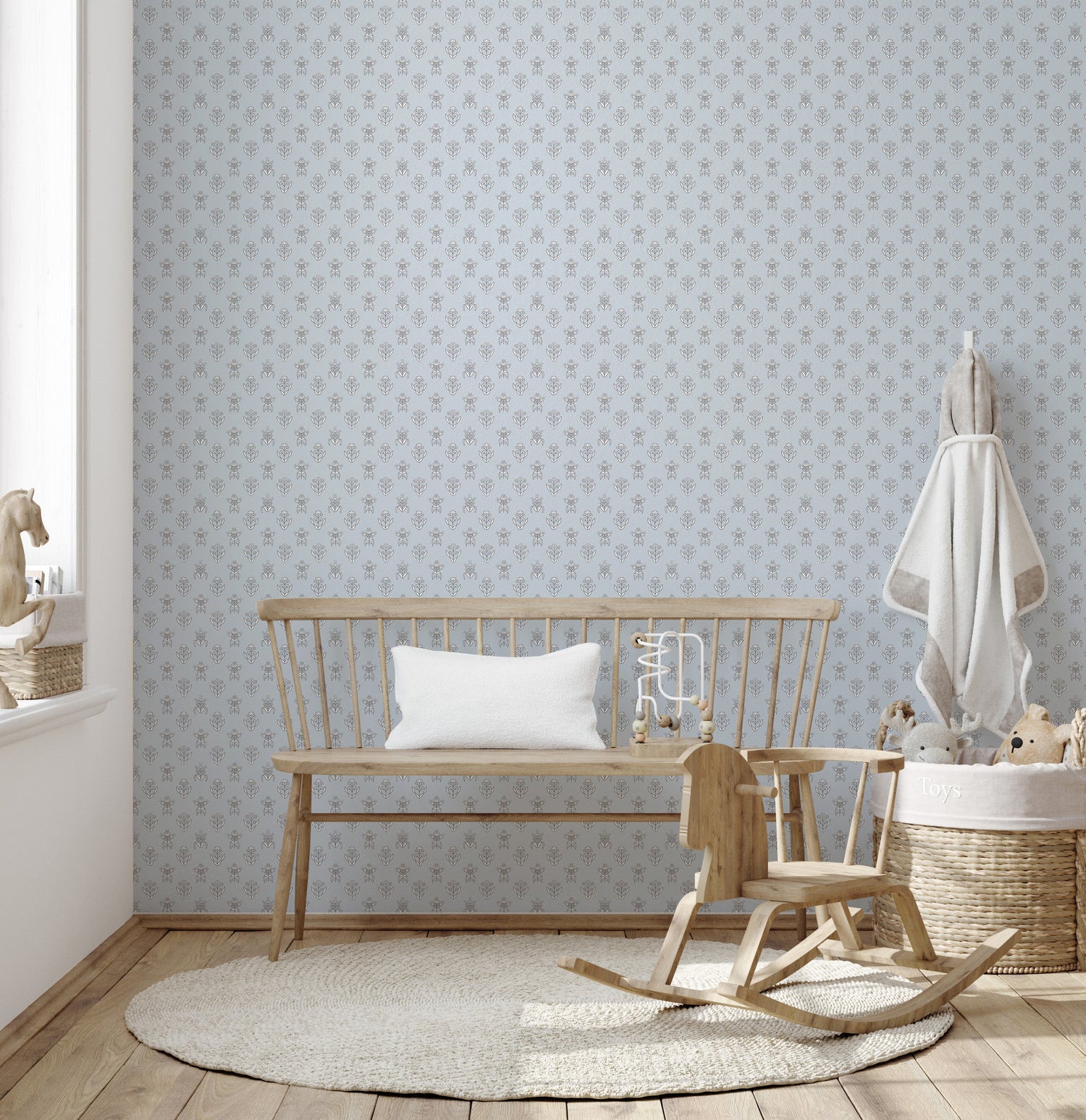 Laina Wallpaper by Quirky Paisley Designs