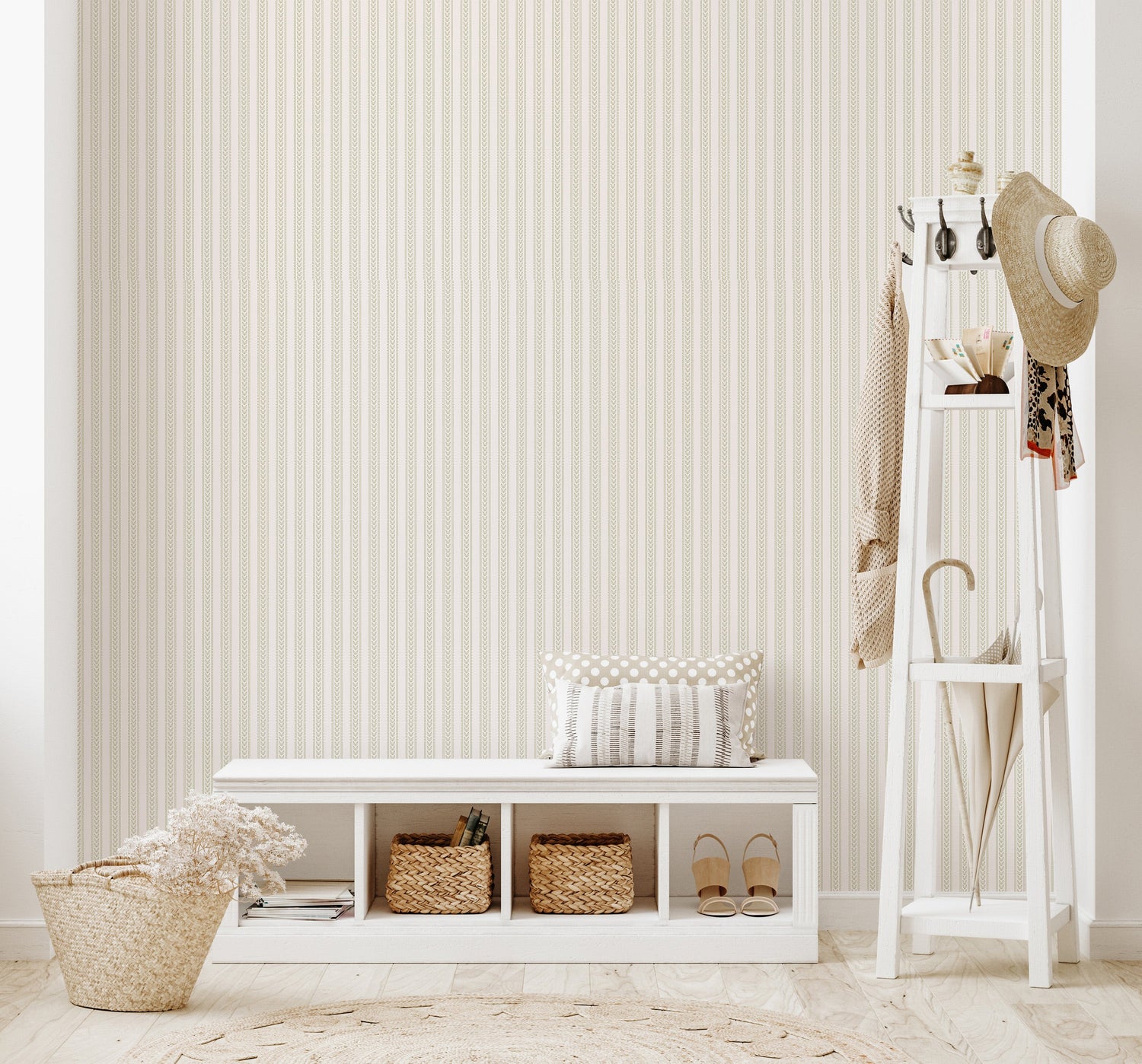 Elovie Wallpaper by Quirky Paisley Designs