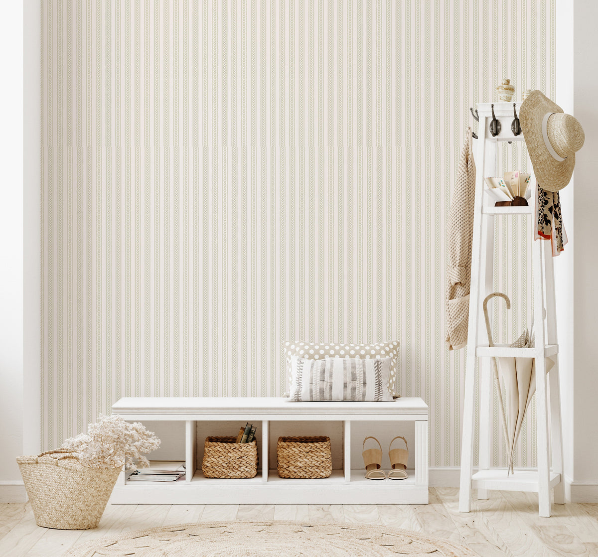 Elovie Wallpaper by Quirky Paisley Designs
