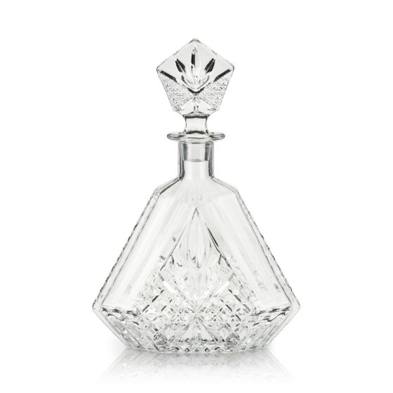 Admiral Crystal Irish-Cut Whiskey Decanter