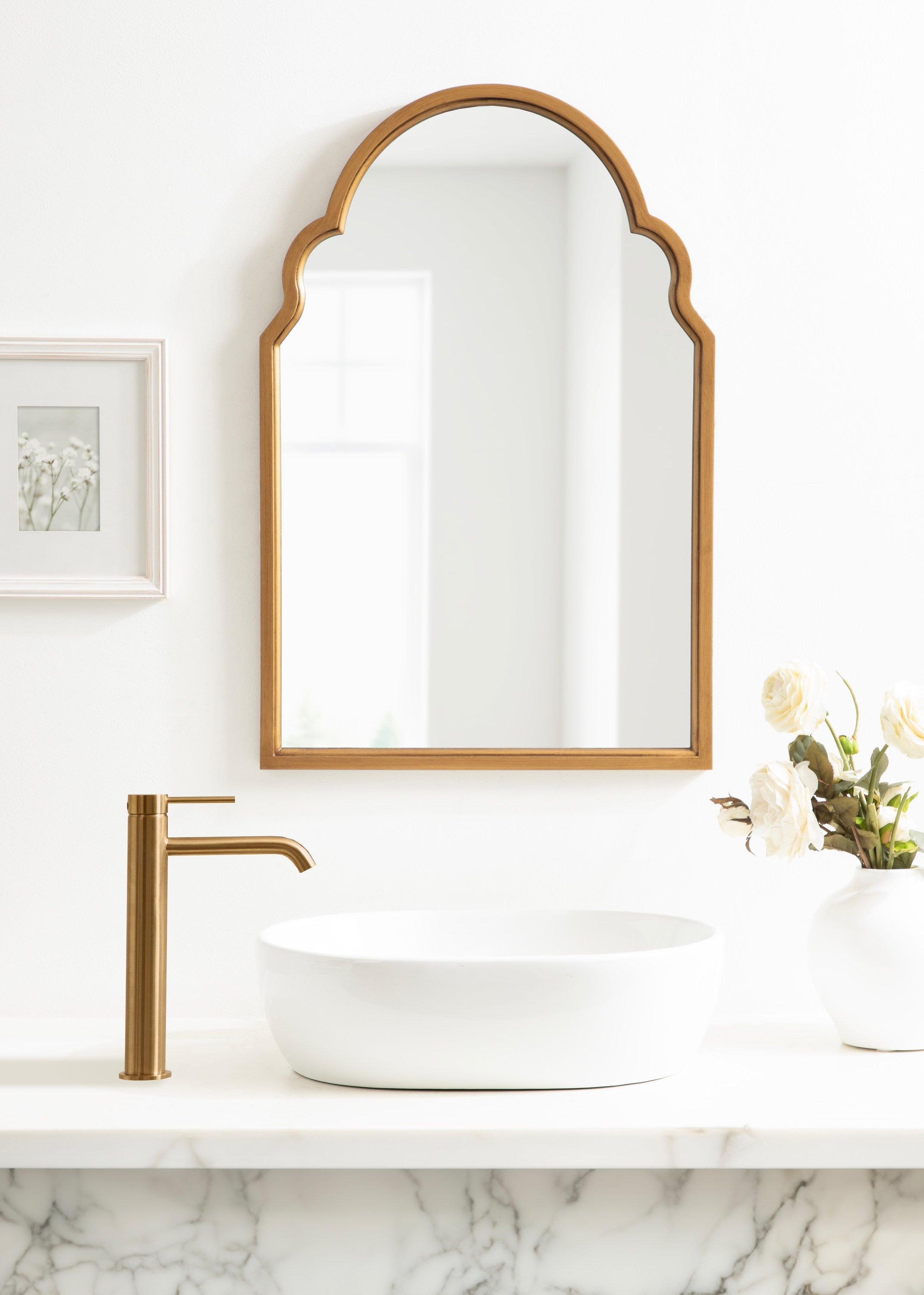 Hogan Arch Framed Mirror