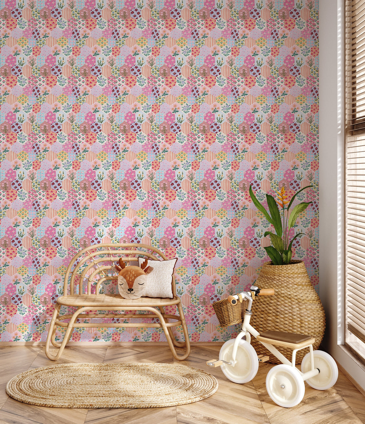 Maelia Wallpaper by Sabina Maria