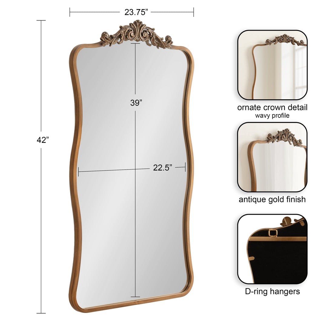 Arendahl Wavy Mirror