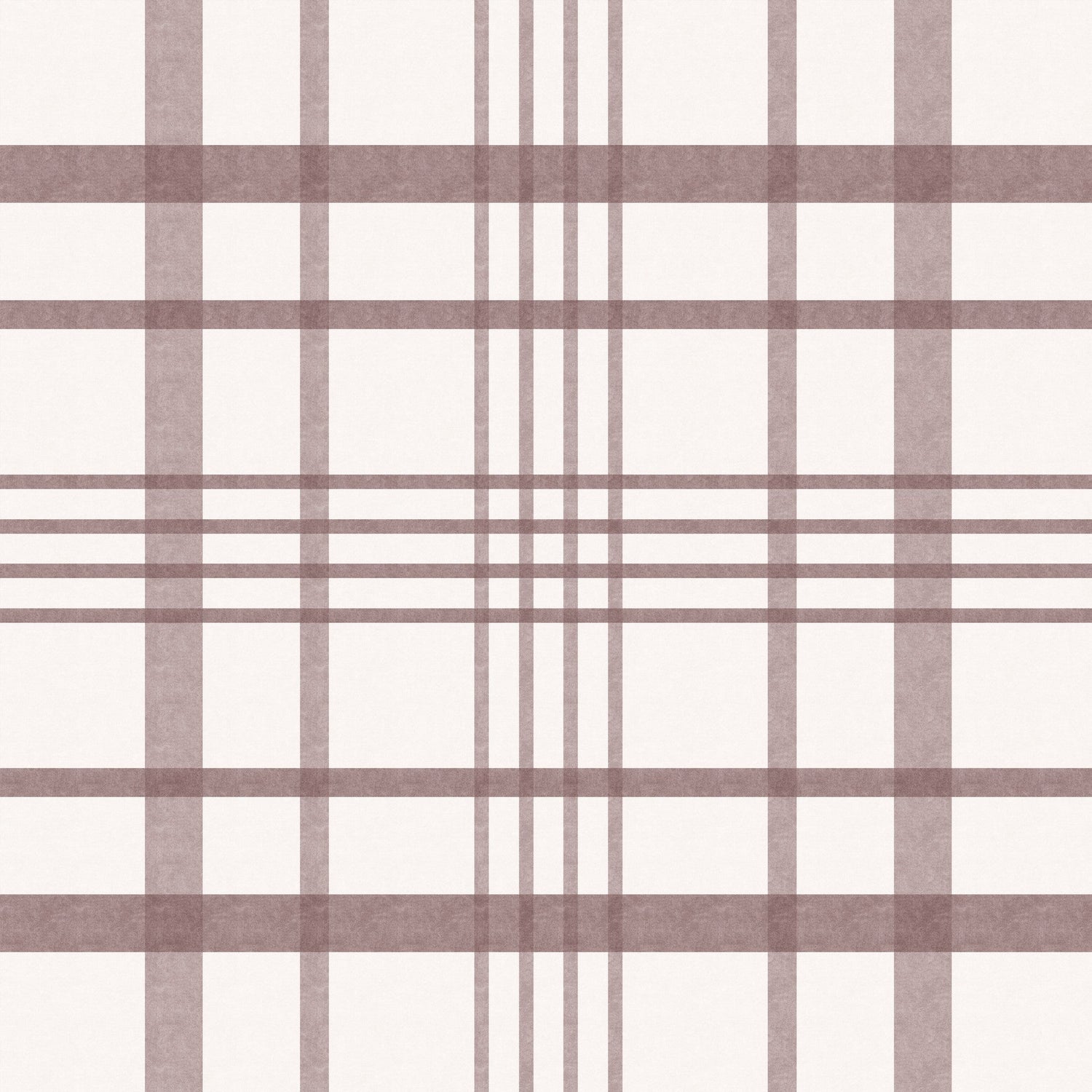 Ashford Plaid (Maroon) Wallpaper