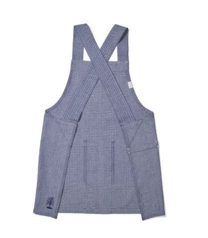MARTHA by Martha Stewart Blue Herringbone Smock Apron