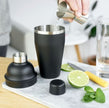 Matte Black Cocktail Shaker