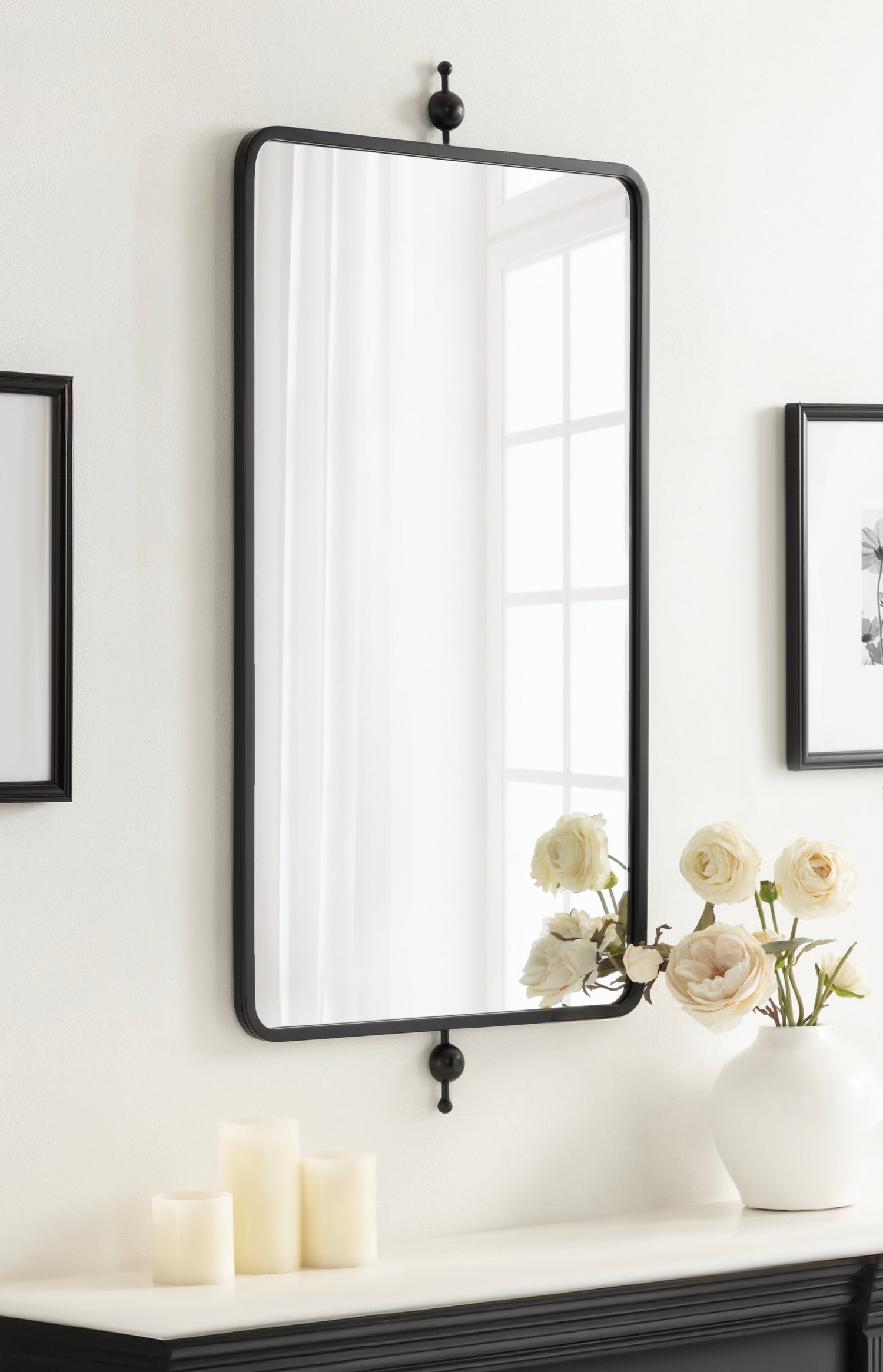 Kasota Metal Framed Mirror