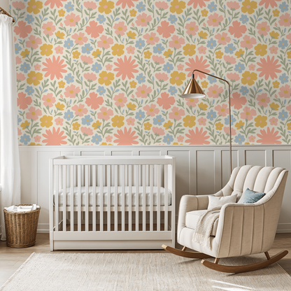 Pastel Meadow (Large) Wallpaper