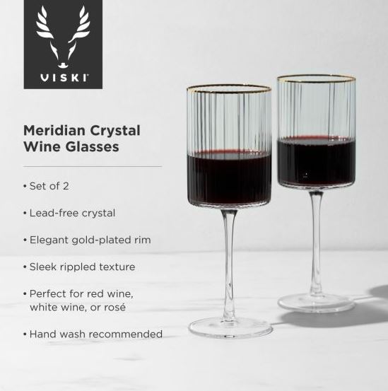 Meridian Crystal Wine Glasses