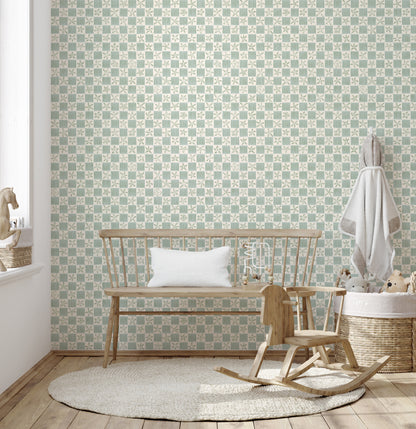 Shellie Wallpaper by Niranjana Mani Design