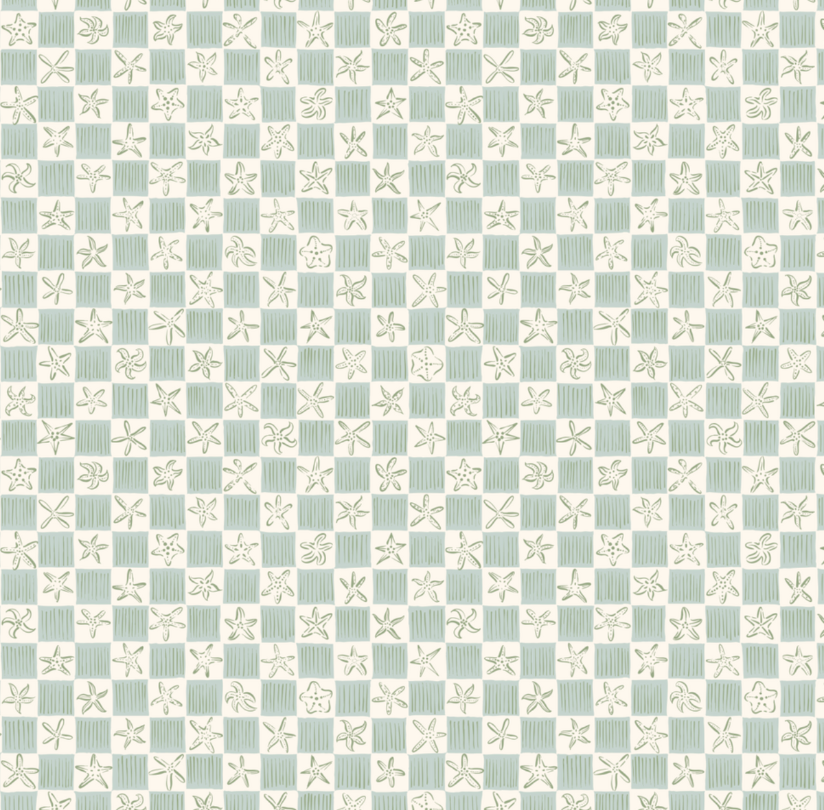 Shellie Wallpaper by Niranjana Mani Design