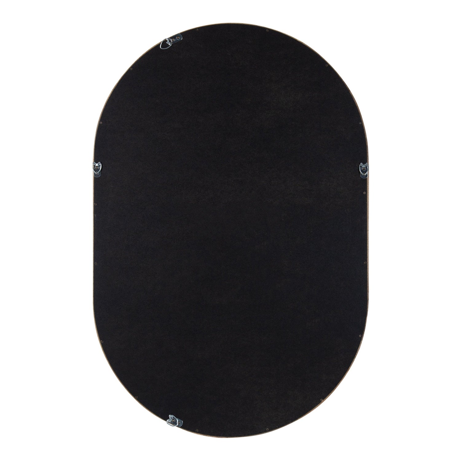 Hutton Wood Framed Capsule Mirror