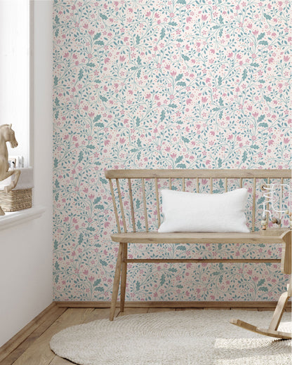 Clematis Wallpaper by Anna Black Creative