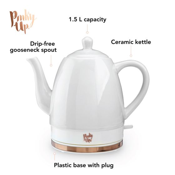 Noelle™ Ceramic Electric Tea Kettle