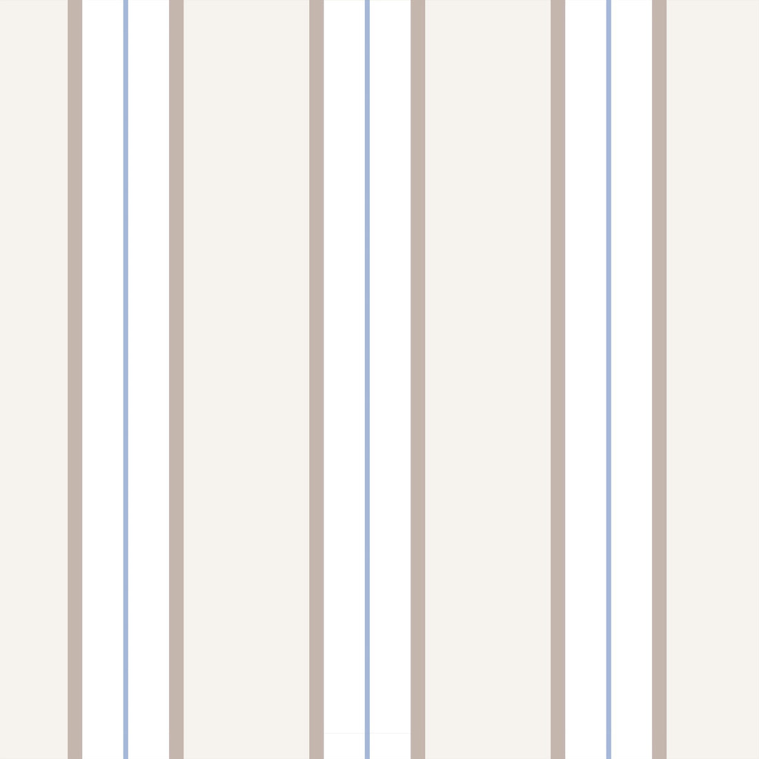 Montclair Stripes (Blue) Wallpaper