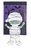 Crazy Leg Halloween Mummy