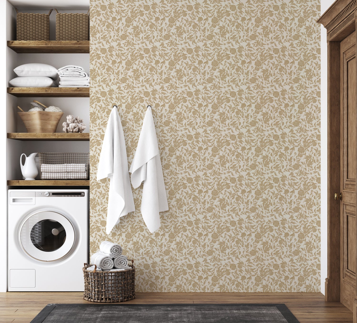Leighton Wallpaper by The Fibery