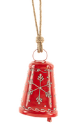 Snowflake Bell Ornaments (3pc.)