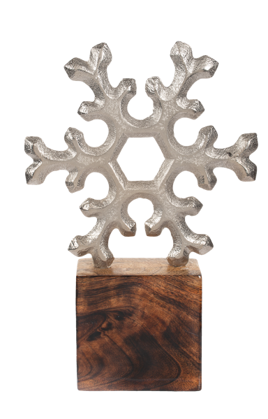 Snowflake Figurine Set (2 pc. set)