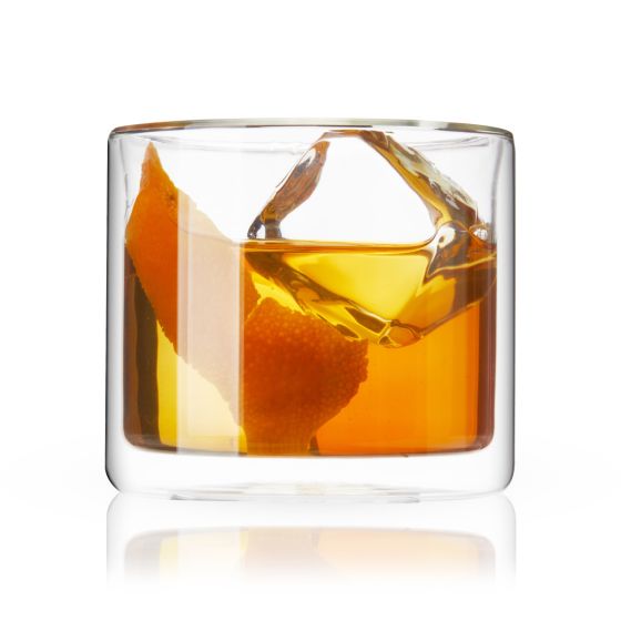 Double Walled Old Fashioned Glasses