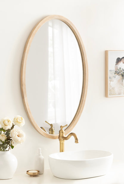 Hogan Oval Framed Mirror
