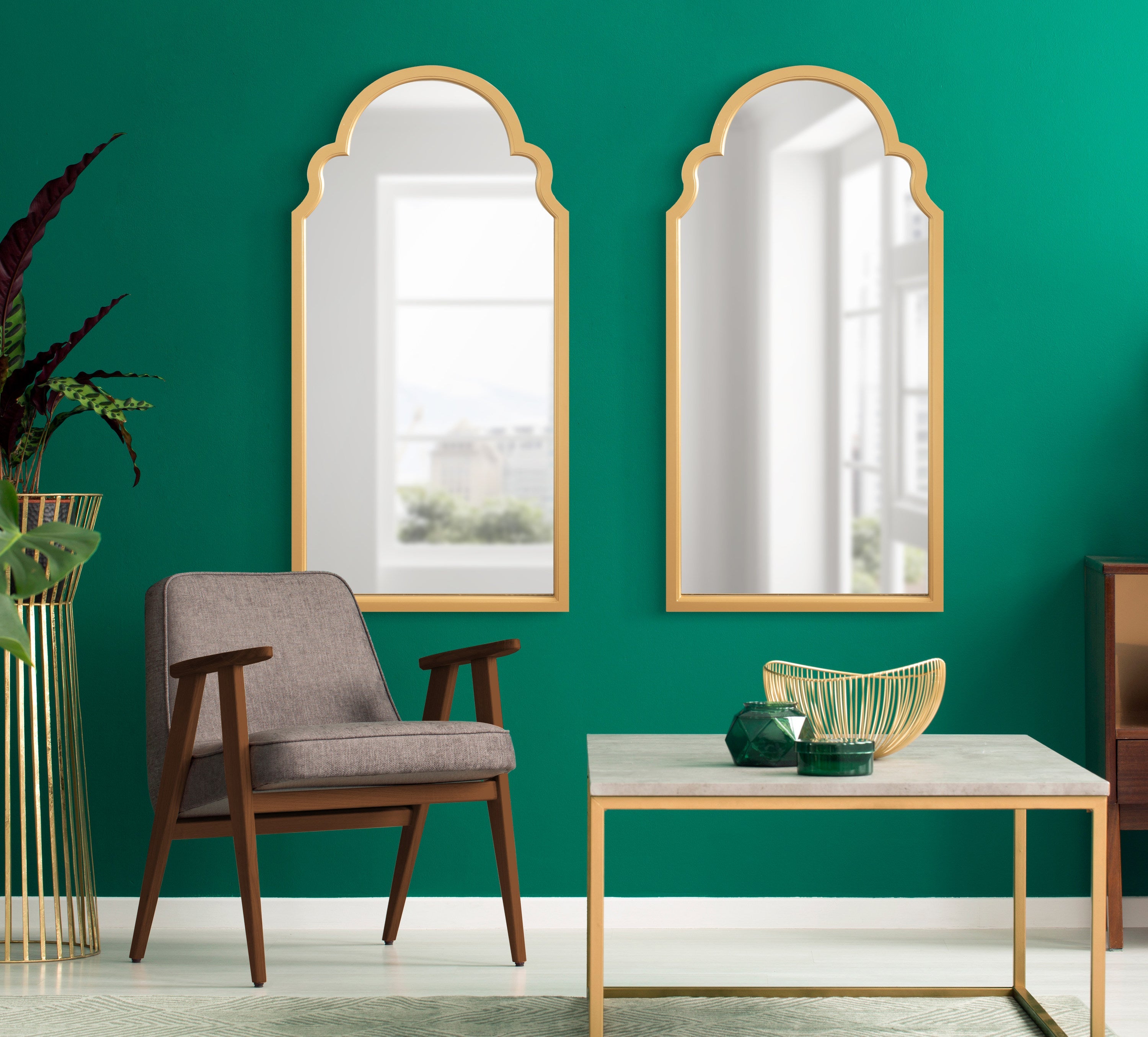 Hogan Arch Framed Mirror