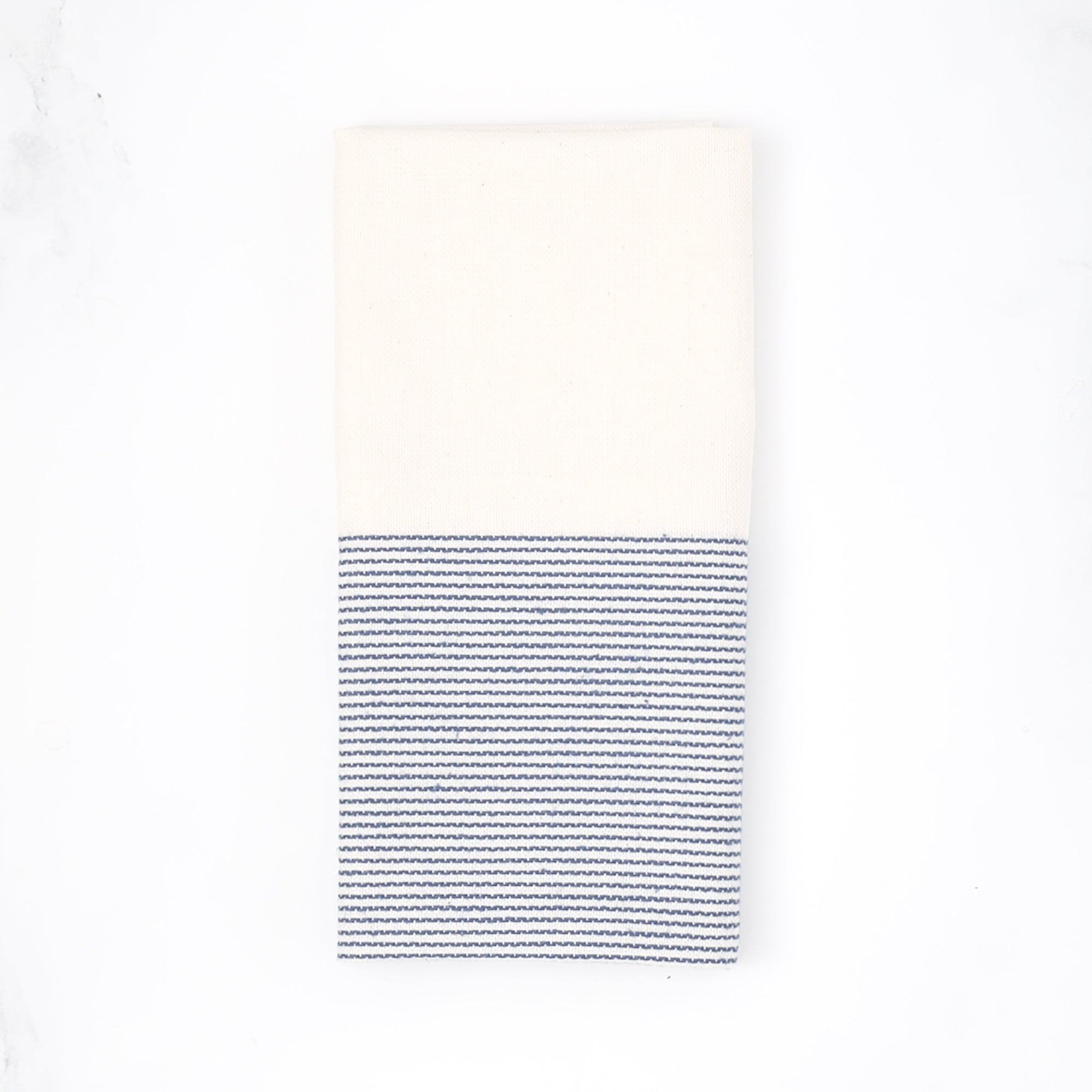 The Stripe Collection Napkins Natural Cotton &amp; Elderberry