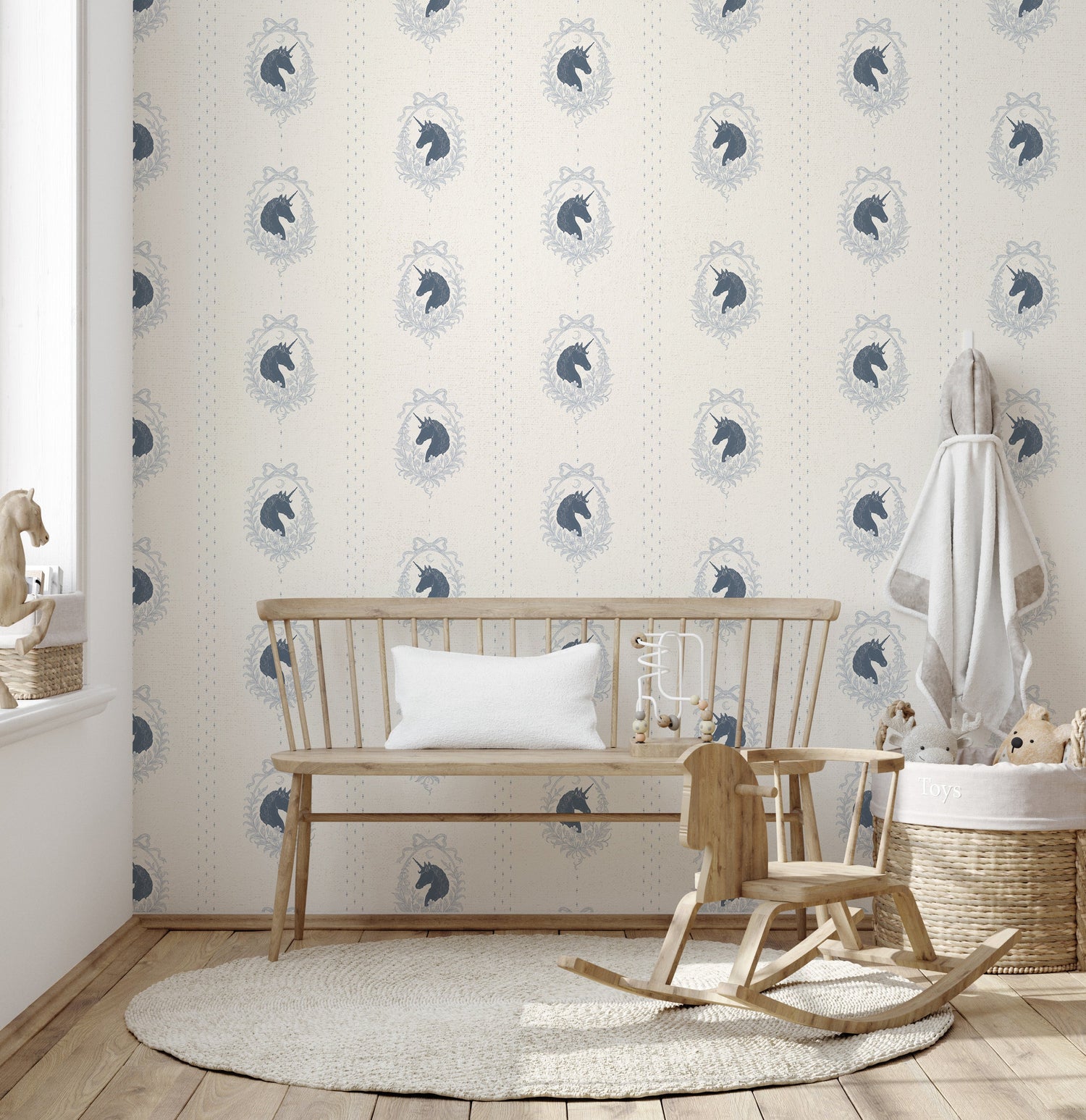 Bluette Wallpaper by The Feral Flower